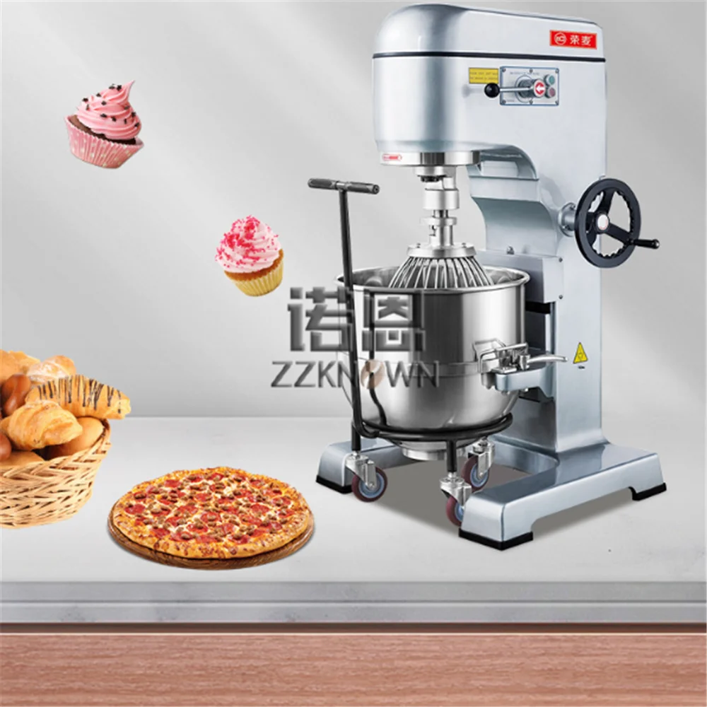 Multifunctional 60L Planetary Mixer Automatic Dough Mixer Egg Liquid Meat Cake Mixer