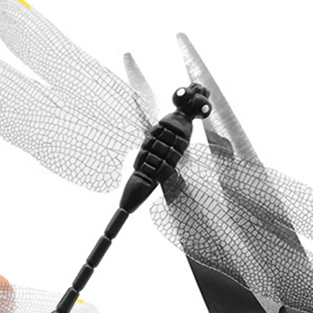 Multi-purpose Garden Pendant Simulated Dragonfly Pendant Pvc Hanging Repellent Realistic Design Pest Deterrence Ornament Outdoor