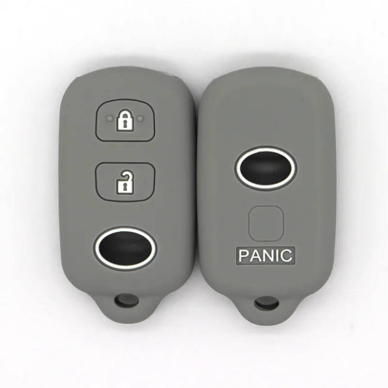 

Suitable for Toyota smart old model 2-button silicone car key protection bag 4Runner Sienna
