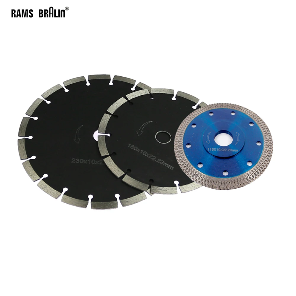 115mm/180mm/230mm Diamond Cutting Wheel Saw Blade for Concrete Granite Stone Pitch Cutting