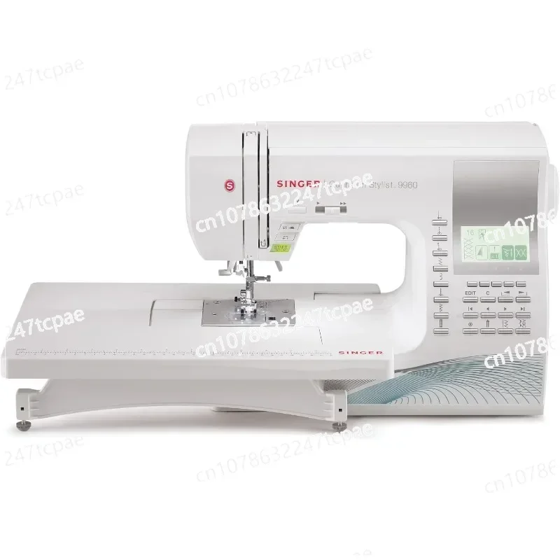 9960 Sewing & Quilting Machine With Accessory Kit, Extension Table - 600 Stitches & Electronic Auto Pilot Mode