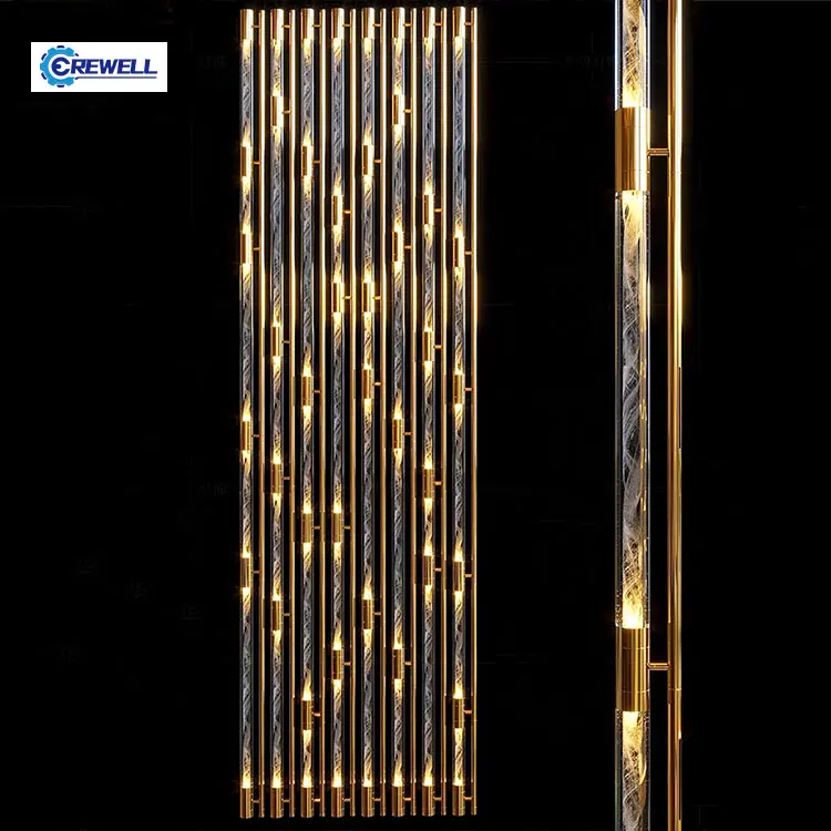 AIROW Laser Cut Waterproof Stainless Steel Bedroom Space Divider