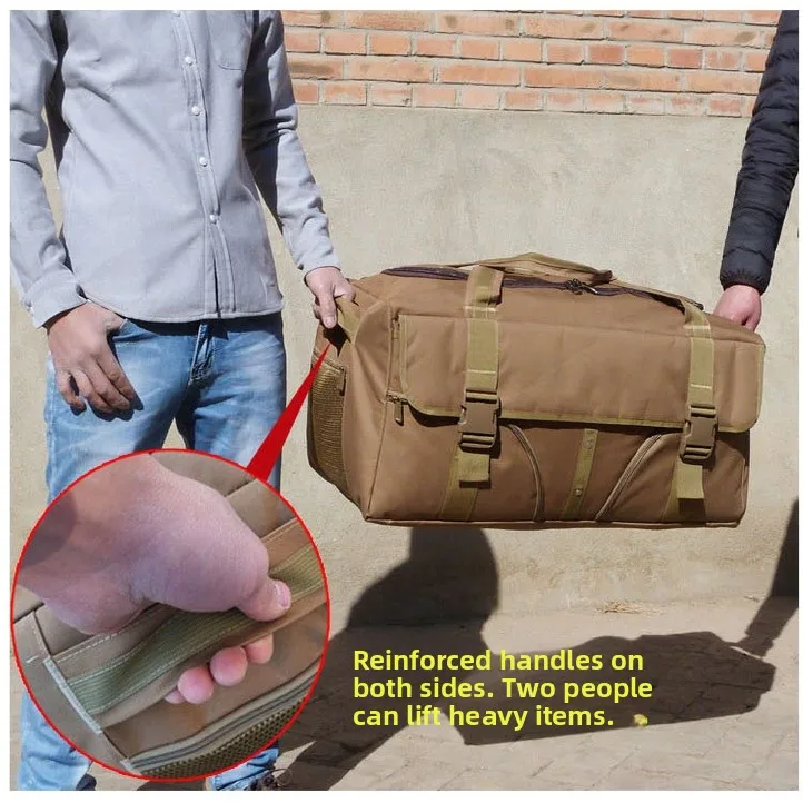Große Capaci Ox Cloth Reisetasche Herren Lage Bag Wasserdichte Handheld Moving Tour Decke Tasche Vintage Sle Langlebig