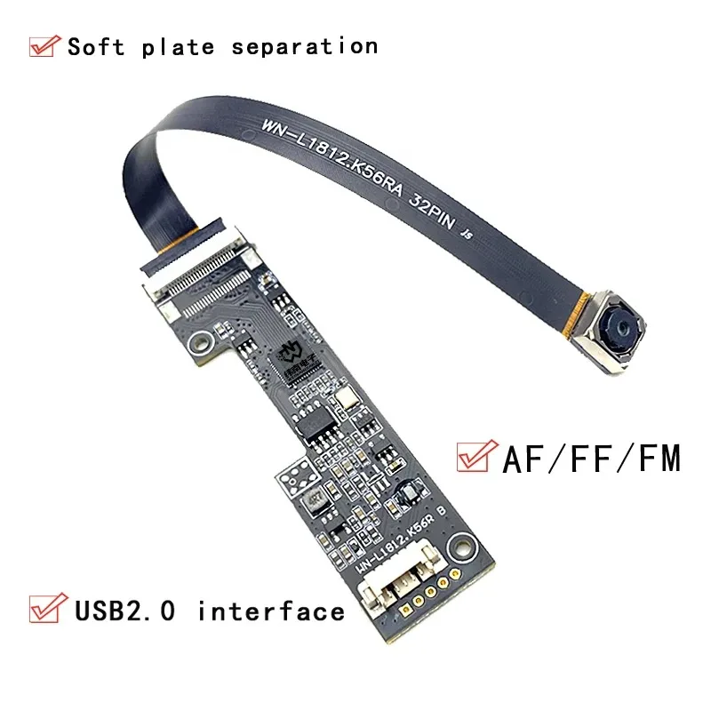 

4K 3264 x 2448 8MP HD Sony IMX179 AF 75° High Speed USB2.0 Camera Module 15FPS For Product Vision