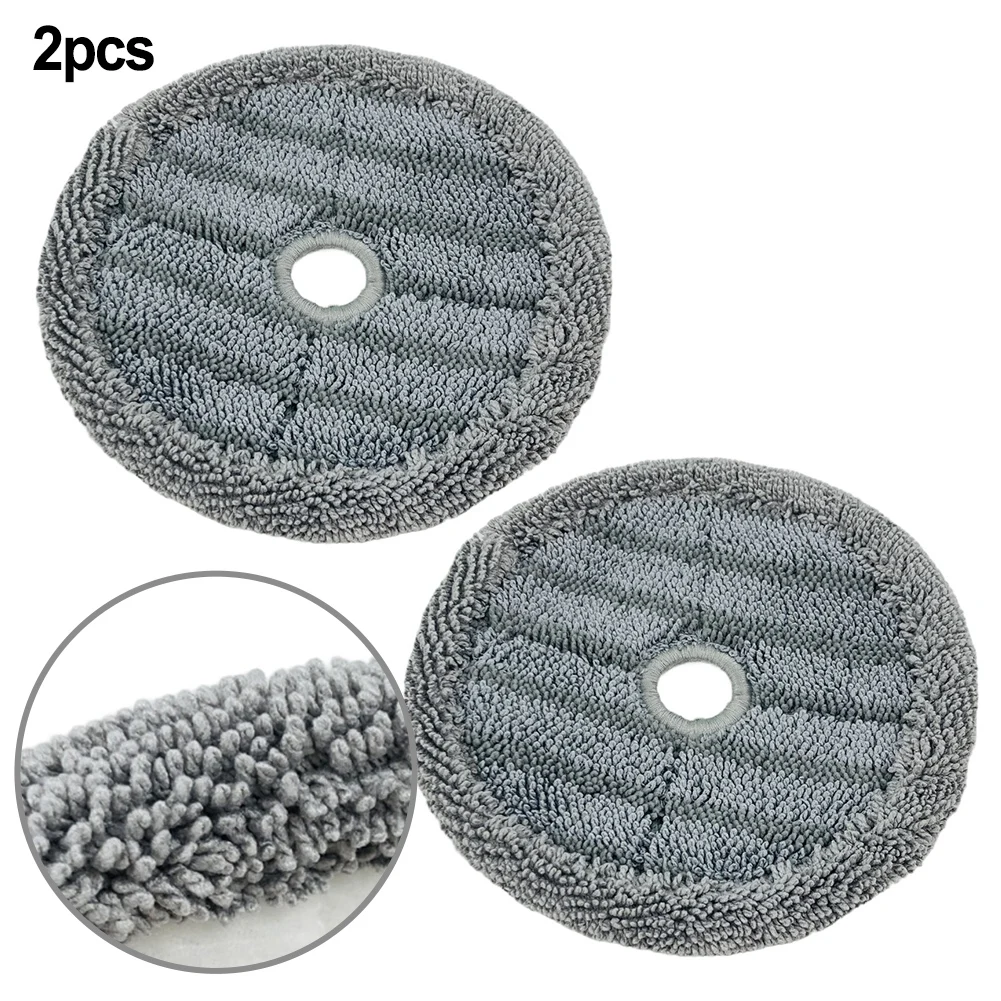 

2 Pcs Vacuum Mop Cloths For Dreame V16S/R20/V12S Robot Vacuum Cleaner Replacement Parts Mop Cloth Kit Washable Reusable Mop-Pads