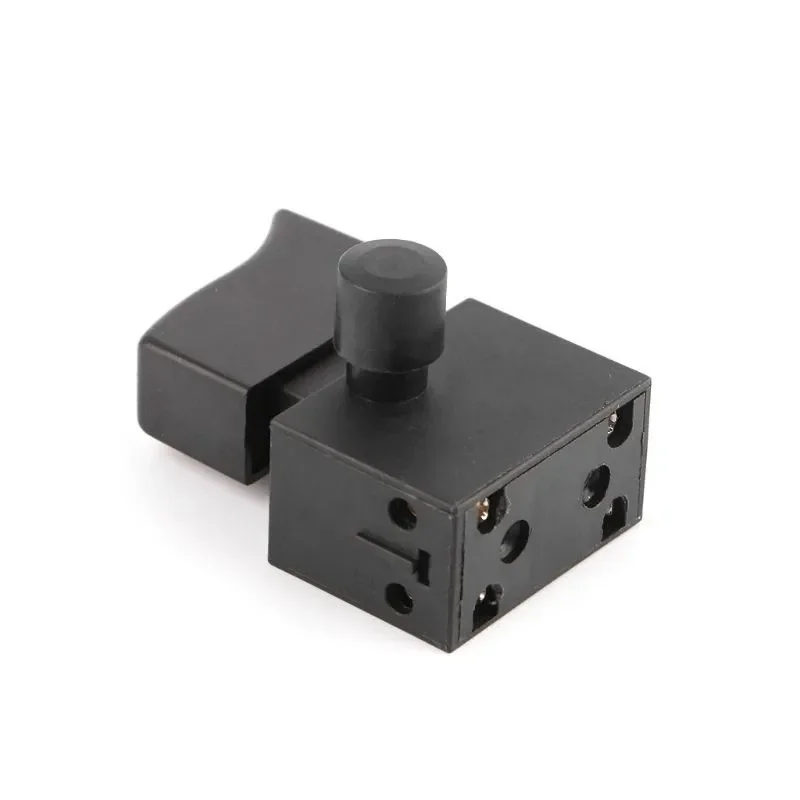 Grinder Switch Reliable Lock On Switch for Cutting Machine Electric Drill Angle Grinder 250V~5E4 with Plastic Shell