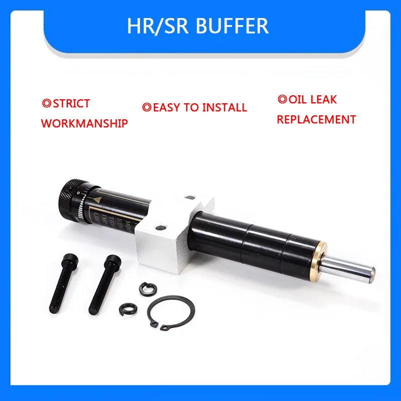 Hydraulic buffer high-quality pneumatic precision adjustable hydraulic steady speed damping buffer HR/SR 15