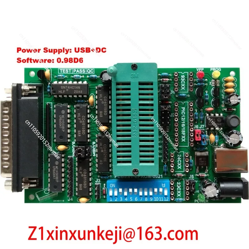 PCB50A Multifunction Programmer Willem Burner EPROM FLASH Microcontroller Main Board BIOS Write