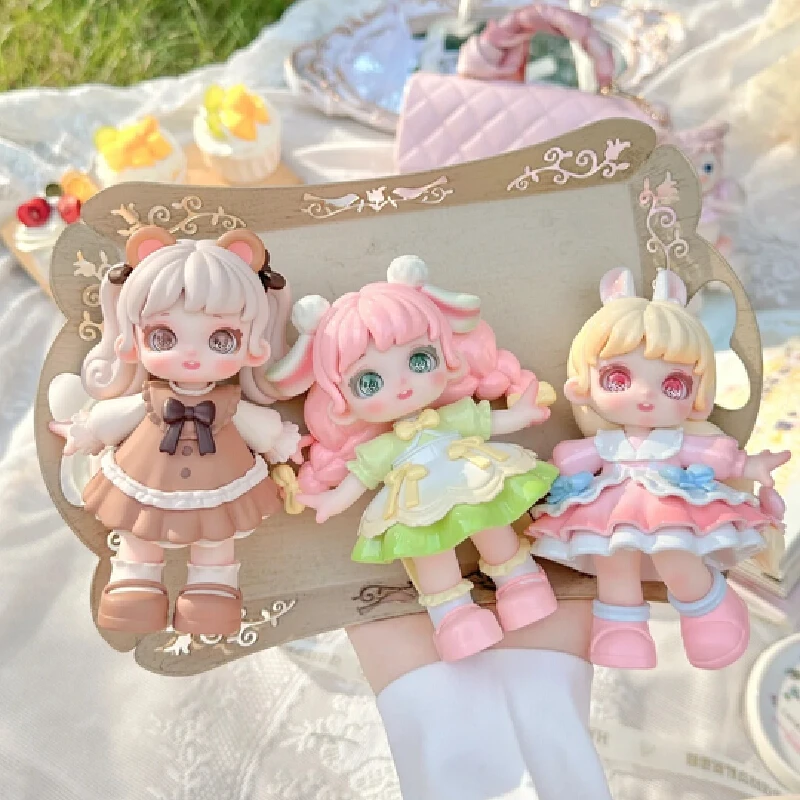 

Genuine Miana Mori Spirit Tea Party Series Blind Box Doll Cute Girl Toy Display Gift Mystery Box Customized Collection Ornaments