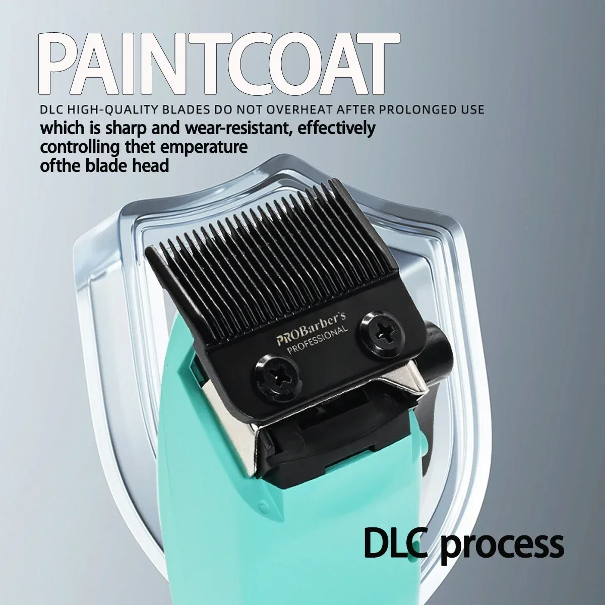 Professional Men's Hair Clipper 7500RPM Gradient Barbershop Hair Trimmer DLC FADE Blade 2600mAh Salon Tools S1093