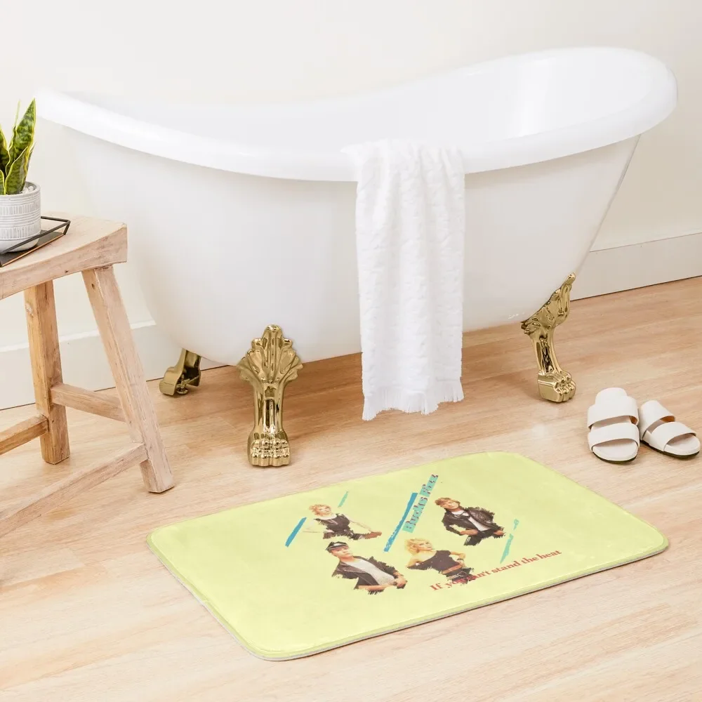 

BUCKS FIZZ - IF YOU CAN'T STAND THE HEAT Bath Mat Non-Slip Bathroom Bathroom Use Mat