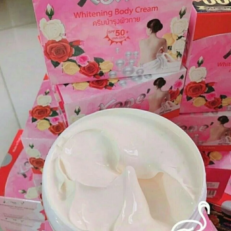 Kem duong trang body kone - Whitening Body Milk - Non-Greasy Formula with Brightening Complex, Deep Nourishing