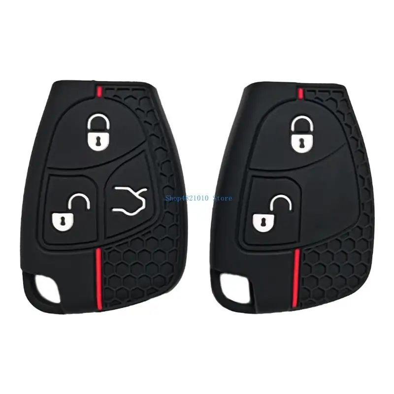 

T3LF Protector Cover Silicone Car Case for B200 S350 Remote Cover