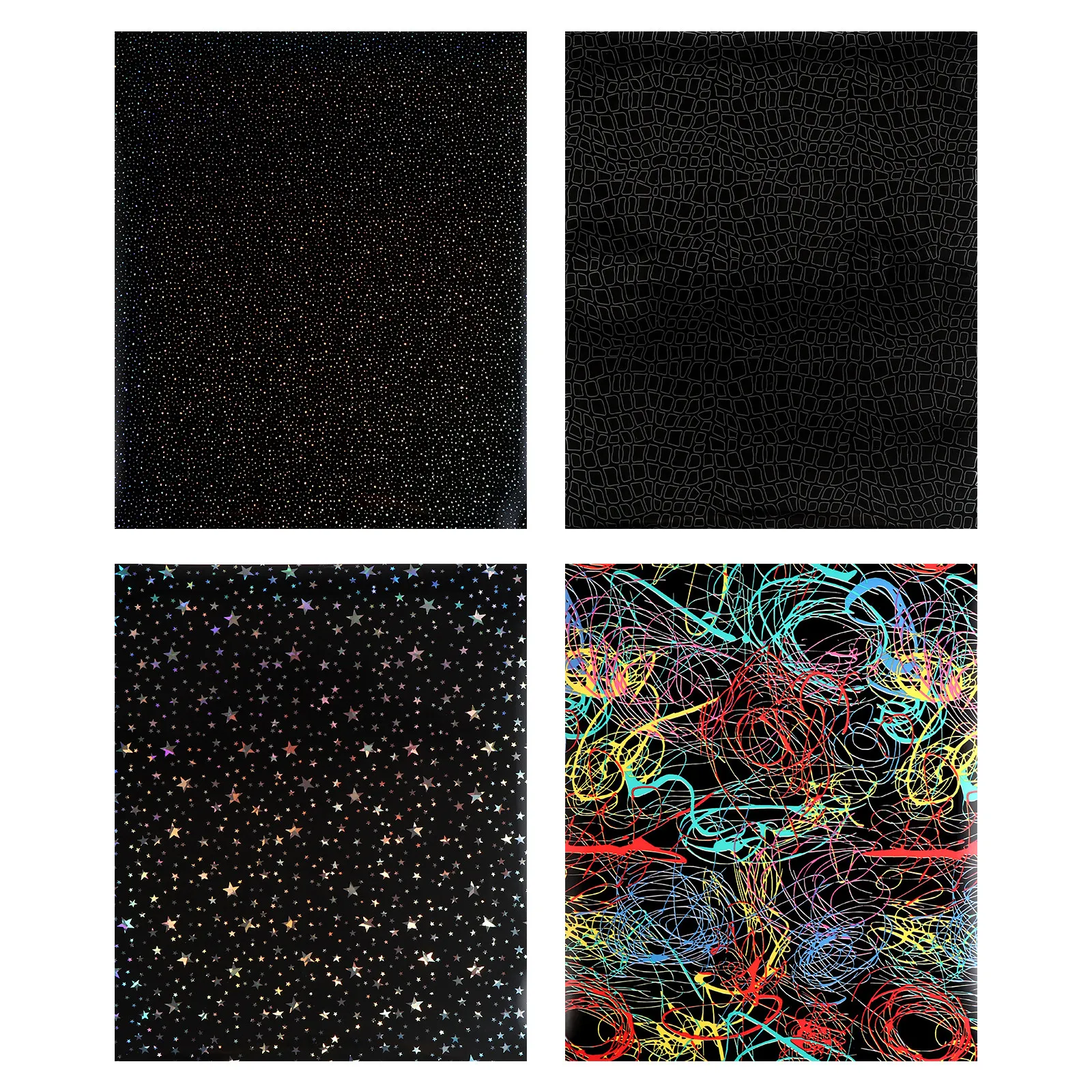 4 Sheets Transfer Film Heat Membrane Clothing Apparel Iron PU DIY HTV Press Paper Lettering - view 3