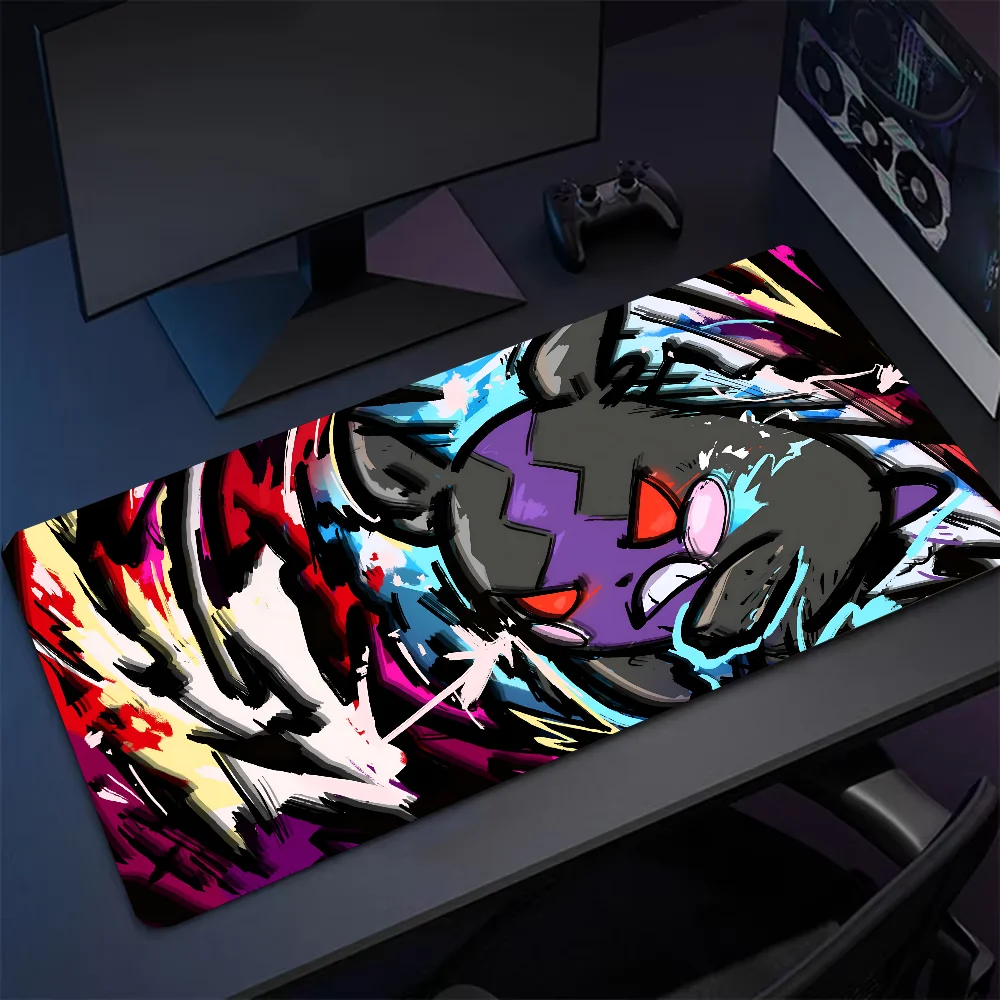 

Classic Anime Mouse Pad P-Poemon M-Mario Mousepad Large Computer Gaming Accessories MousePads Desk Mats Anti-slip Laptop Soft Mo