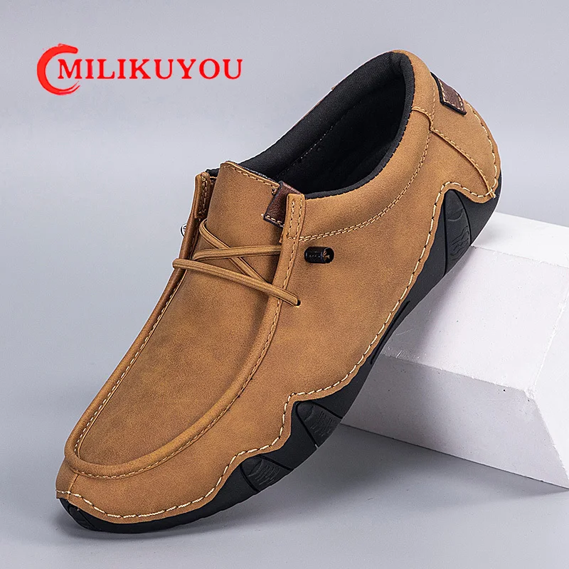 

Fast Shipping Original Men Loafers Sneakers Casual Shoes Man High Quality Leisure PU Leather Zapatillas De Hombre Big Size39-48