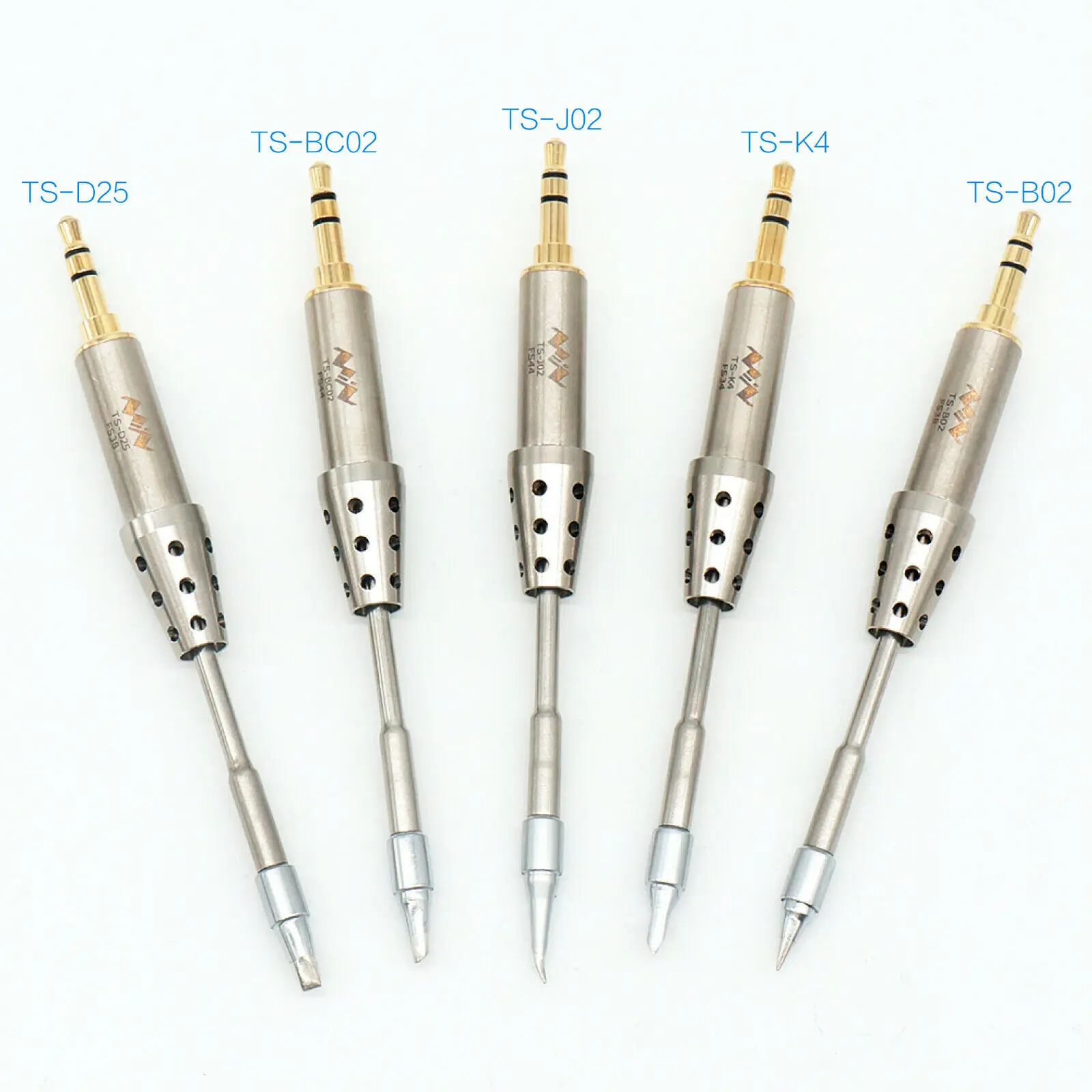 

Original TS80 TS80P TS1C Soldering Iron Tip TSB02 BC02 D25 K4 J02 Cordless Soldering Station Welding Tips Ceramic Heating Core