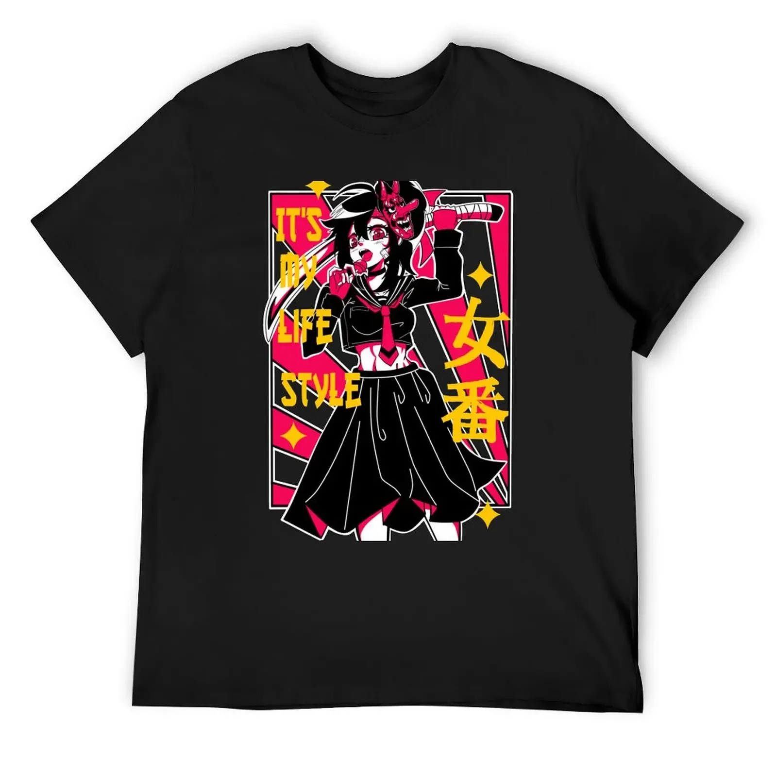 sukeban T-Shirt cute clothes blanks anime t shirts t shirt for men