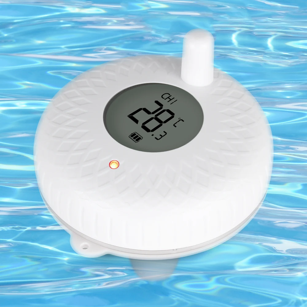 INKBIRD Smart Schwimm Pool Thermometer Indoor Outdoor Wireless Schwimm Thermometer IBS-P01R für Schwimmen Pool Spa Whirlpool – Detail 4