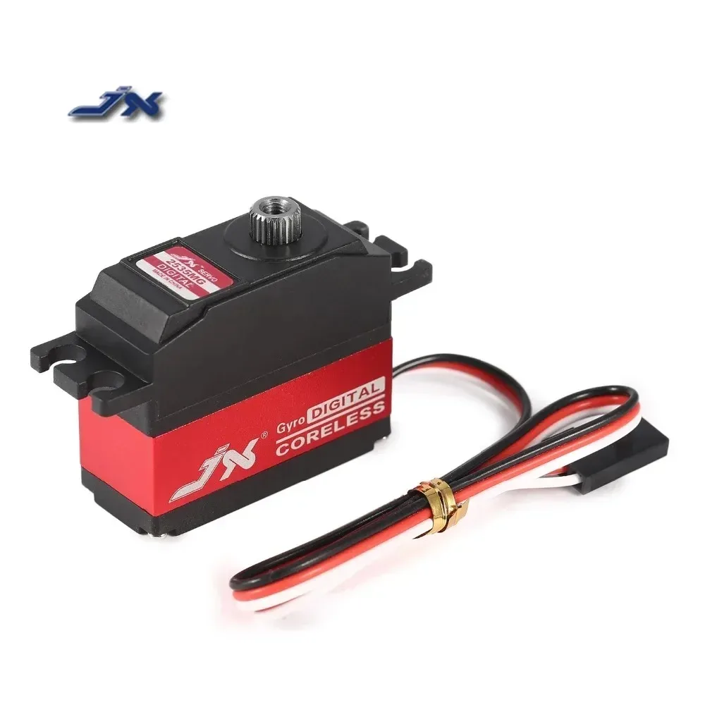JX PDI-2535MG 25g Metal Gear Digital Coreless Gyro Tail Servo para RC 450 500 Helicóptero Avião de asa fixa