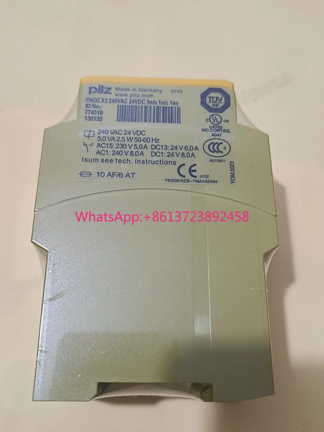 Pilz safety relay X3 774319 in stock