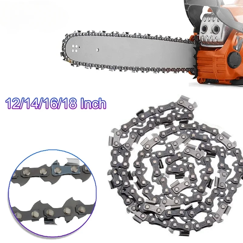 

Chainsaw Chain 3/8"LP 40/45/50/52/55/56/59 Drive Links .050" Gauge for Electric Chain Saw Parts Replacement 10/12/14/16Inch