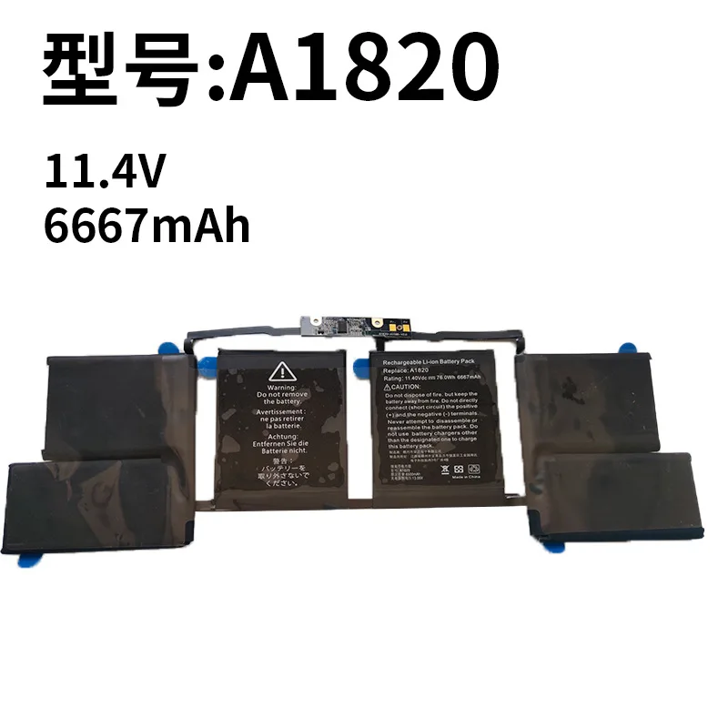 

Applicable to Apple Macbook Pro 15-inch computer battery MLH32 H42 A1707 A1820 battery