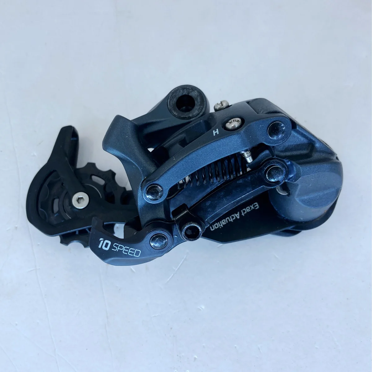 パーツ sram sx rear derailleur & lever set SRAM X7 Rear Derailleur Black Exact Actuation Long cage 10 speed