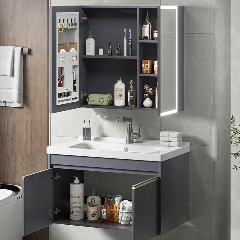 Makeup Storage Bathroom Cabinet Organizer Magazine Racks Vanity Bathroom Shelves Display Organizer Vestidores Unique Furniture
