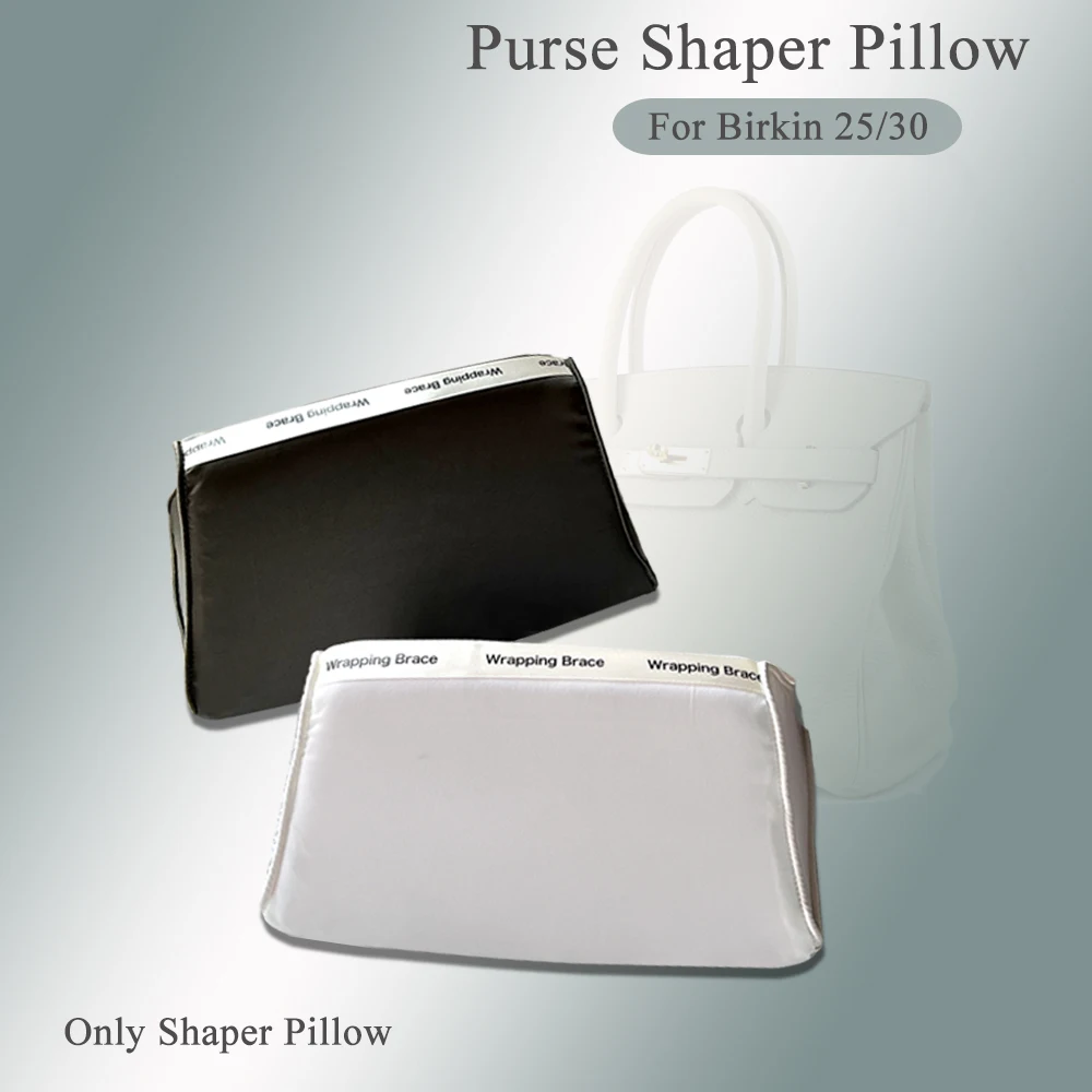 Satin Purse Shaper Pillow for Hermes Birkin 25/30 Handbags Shaper Pillow Insert 1:1 Design Bag Stylish Shape Supporter