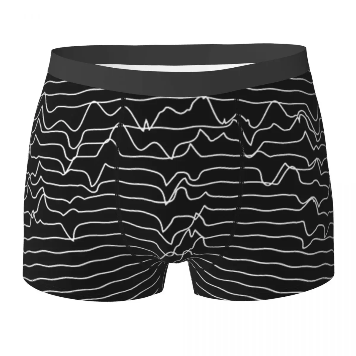 Boxer Underpants Shorts Joy Division Unknown Pleasures Panties Male Comfortable Underwear for Homme Man Boyfriend Gifts