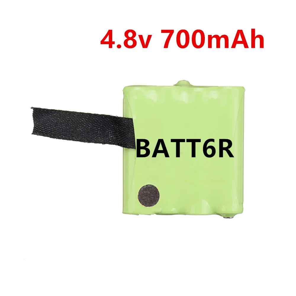 BATT6R 4.8V 700mAh Battery For Midland BATT6R BATT-6R LXT-276 LXT-314 LXT-317 LXT-318 LXT-319 2 Way Radio Rechargeable Battery