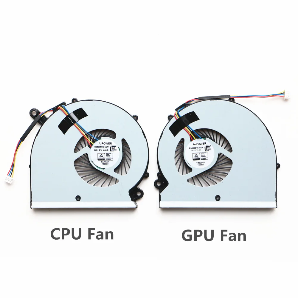 RP64W BS505HS-U2N لجيجابايت ايرو 14 / RP64 / P64 / P64 v7 وحدة المعالجة المركزية و GPU مروحة التبريد و المبرد