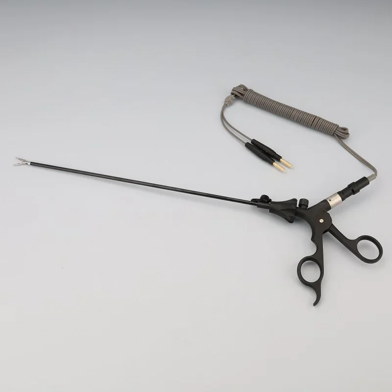 Laparoscopic Instrument Bipolar Forceps with Bipolar Cable for Surgery