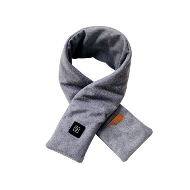 Graphene heating scarf winter warm heating shawl creative usb charging scarf men's and women's electric heating scarf