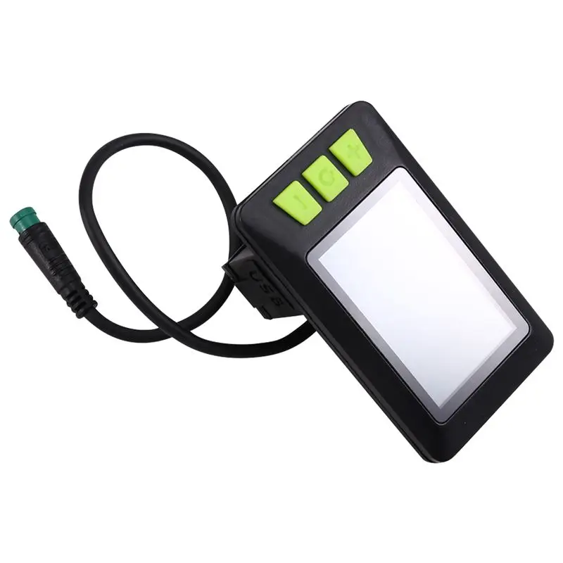 5Pin LCD Display Dashboard LCD Panel Screen 24V/36V/48V/60V Electric Bike Meter Formountain Electric Bike Parts