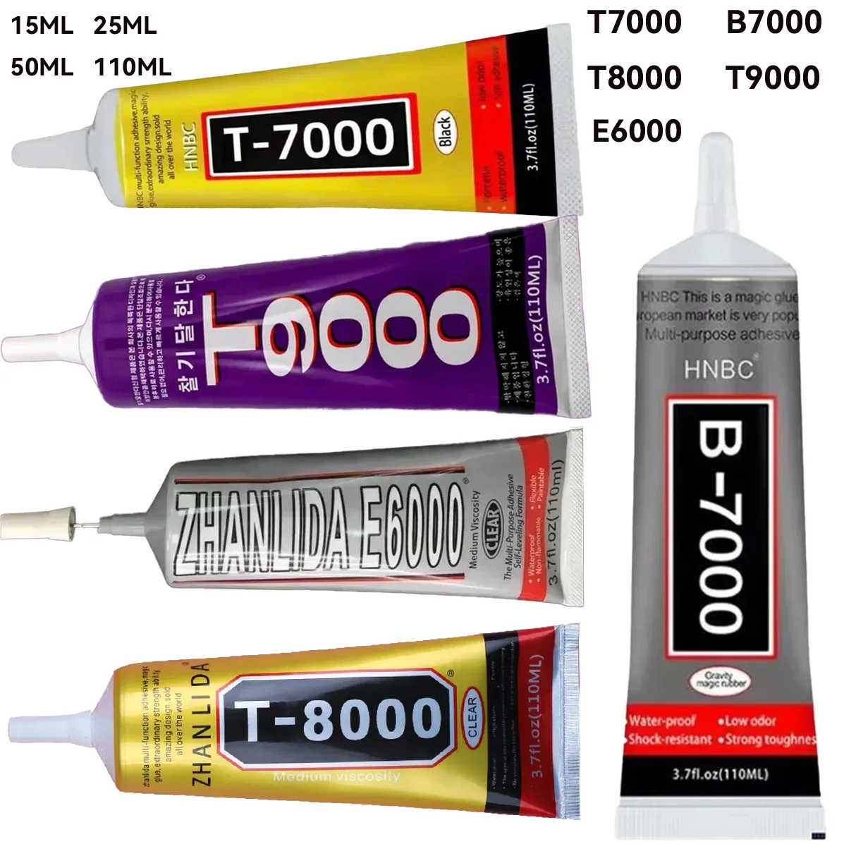 

B-700015мл/25мл/50мл/110мл, раствор для ремонта чехла мобильного телефона с сверхпрочными прозрачными водонепроницаемыми ювелирными технологиями