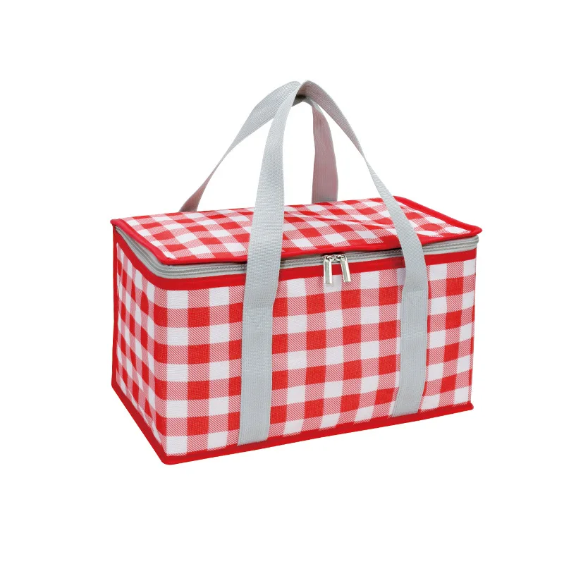 Picknick Accessoires Piknik Sepeti Thermische Koeltas Geïsoleerde Draagbare Opvouwbare Lunch Tas Grote Capaciteit Voor Outdoor Camping Box