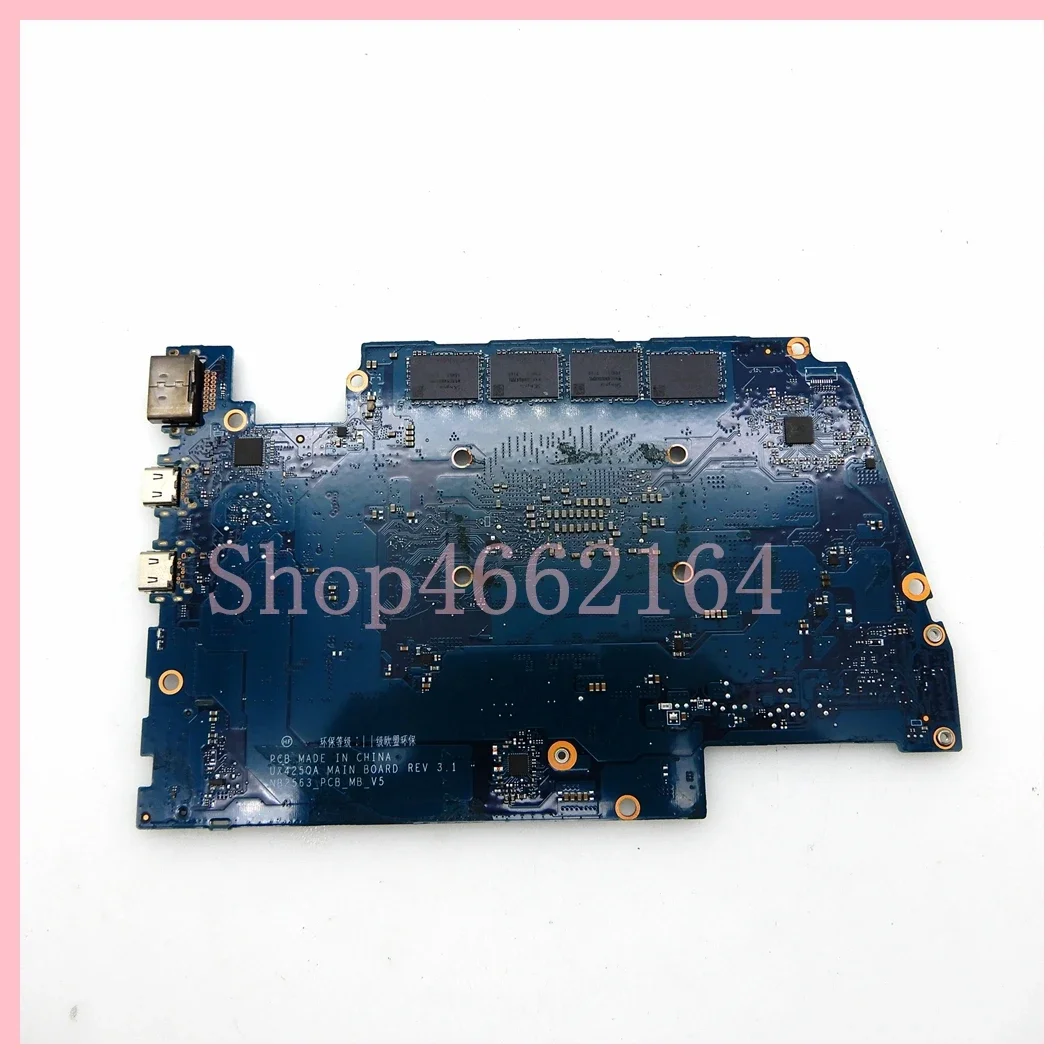 Imagem -02 - Placa-mãe para Notebook Asus Zenbook 14 Ux425qa r5 r7 Cpu r9 8gb 16gb de Ram Um425qa Ux425q Um425q Um425q