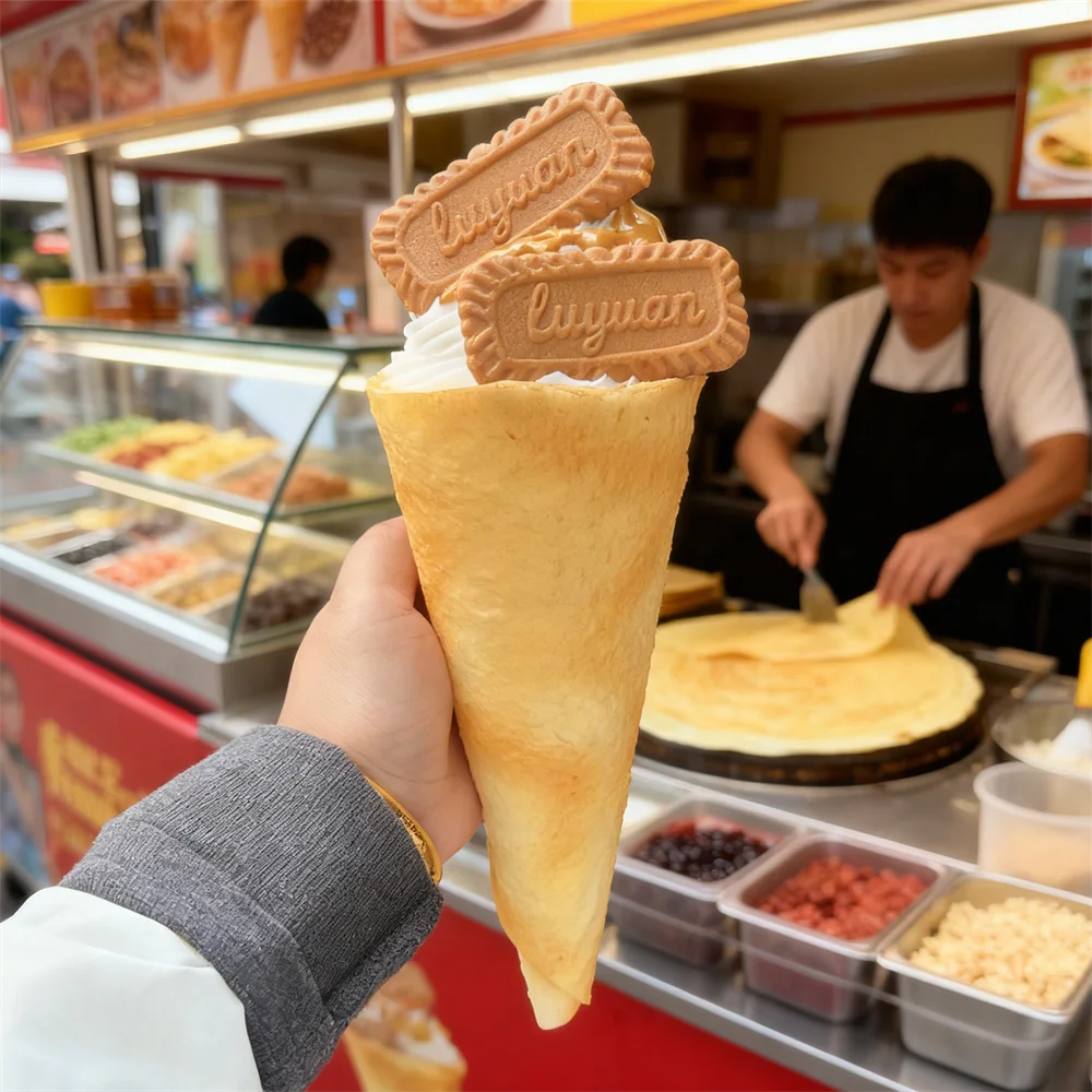 Modelo de salsa de crepé dulce, camión de Catering, accesorios de exhibición, fruta fresca, Chocolate, mayonesa, modelo de salsa para tienda de postres, galleta de imitación