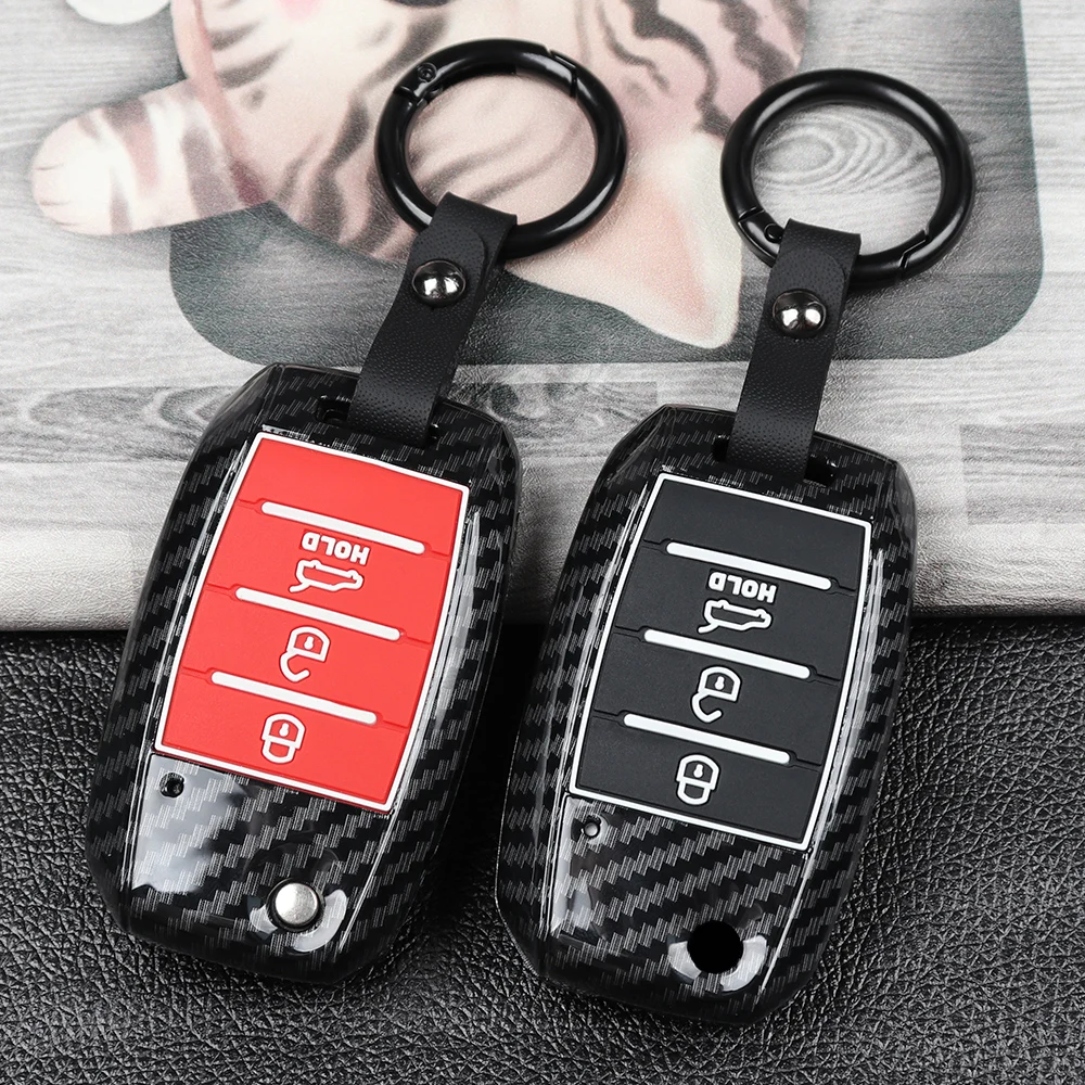 

Car Key Case Cover For Kia Rio 5 Ceed JD Cerato Sportage 4 QL Picanto JA K2 K3 K4 K5 Optima Sorento XM Forte Soul Carens Morning