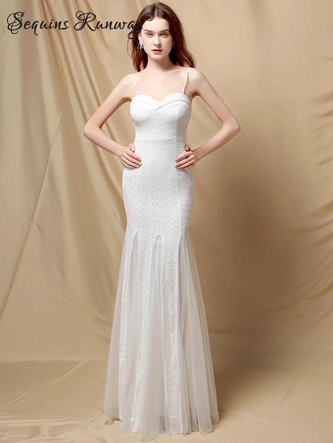 Seksowna siateczkowa sukienka maxi z cekinami bez pleców, letnia sukienka damska eleganckie luksusowe sukienki na wesele balowe długie sukienki wieczorowe Vestidos