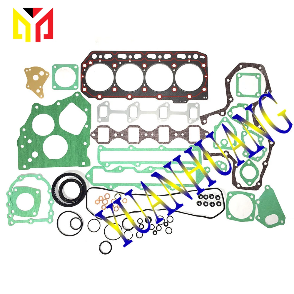 

4TNE84 Engine Full Gasket Kit Overhual Set For Yanmar Excavator Tractor Diesel Cylinder Head