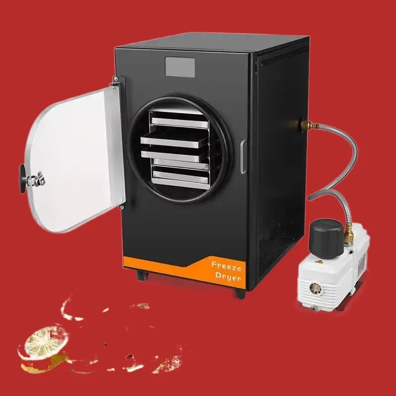 Mini Household Vacuum Freeze Dryer, Dehydration for Meats & Vegetables, Easy Operation, Cross-Border Model