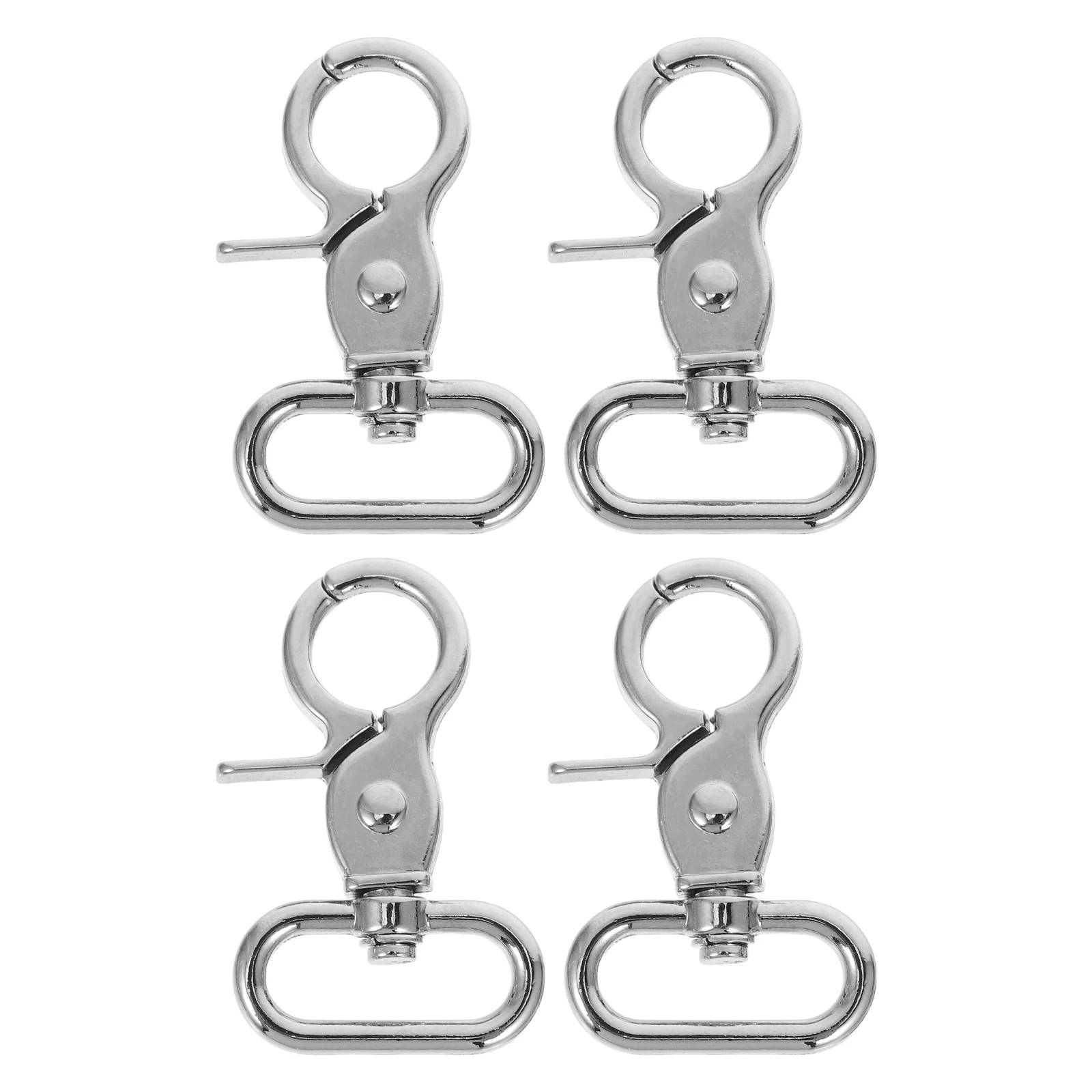 

4Pcs Dog Buckle Metal Swivel Snap Hooks Zinc Alloy Buckles for Leash Backpack Shoulder Strap Replacement Hardware