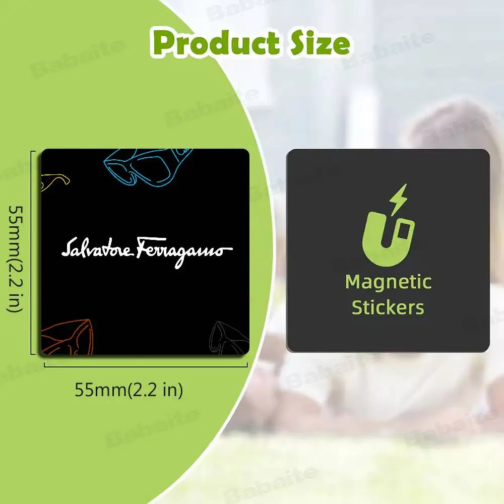 S-Salvatore F-Ferragamo Refrigerator Magnets Personalized Photo Fridge Magnets for Kitchen Home Decoration Office Gift