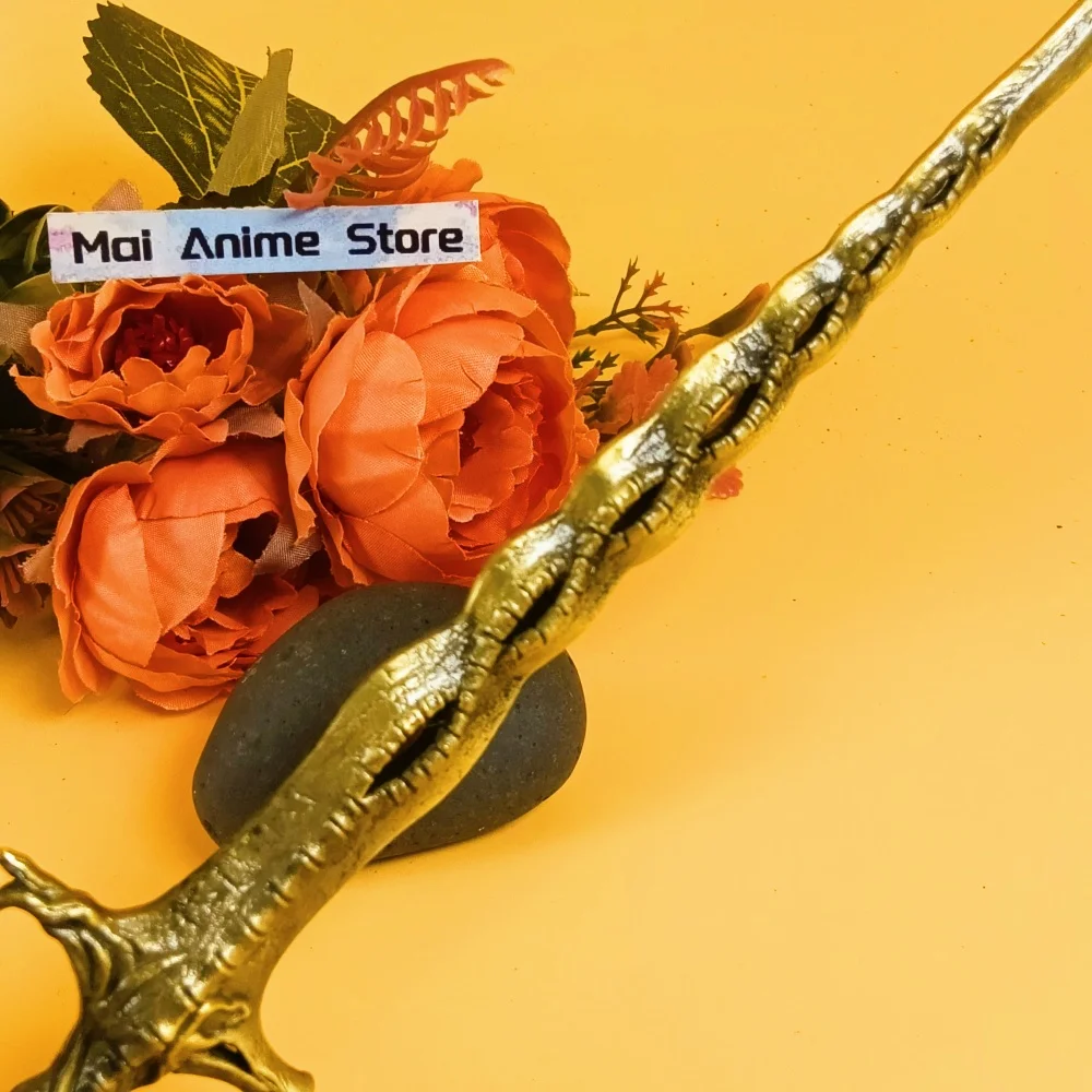 8.6 بوصة معدنية Elden كاتانا ديكور أنيمي النينجا سكين شفرة السيف الصغيرة الصلب كاتانا الحقيقية الأصلي الساموراي صابر لعبة غير حادة هدية #2