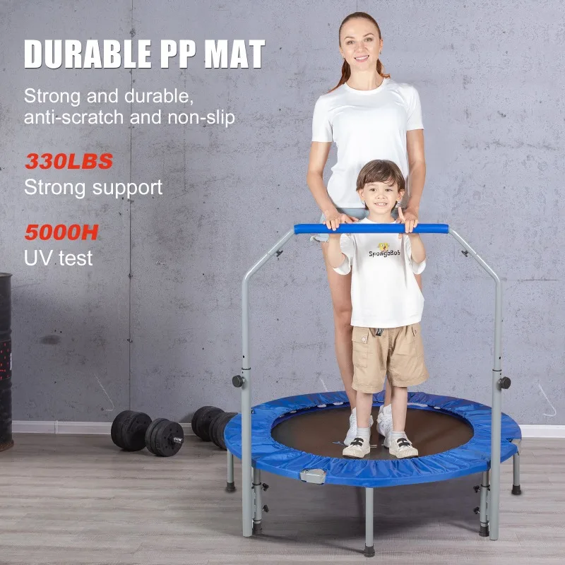 Trampoline Gym Children's Indoor Bouncing Bed Outdoor Trampoline Admit Exercise Slimmer Jumping Bed