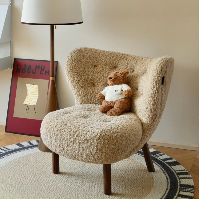 

Household single sofa chair vintage casual Creative Leisure living room seat balcony comfortable sillas de comedor Armchair