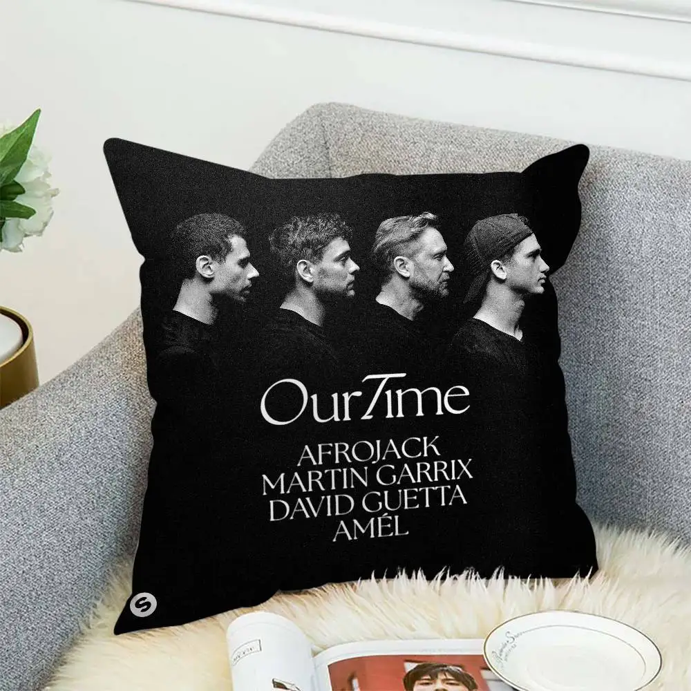 

D-Day6 Pillow Case Album Case Sofa Decorative Home Double-sided Printing Short Plush Cute Cushion Cover